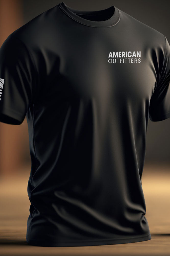 American Outfitters Patriot Apparel. Born Raised protect by God, Guns, Guts, and Glory, Proud American. Black Shirt Patriot Apparel. American Clothing Company. Freedom Lives Here.