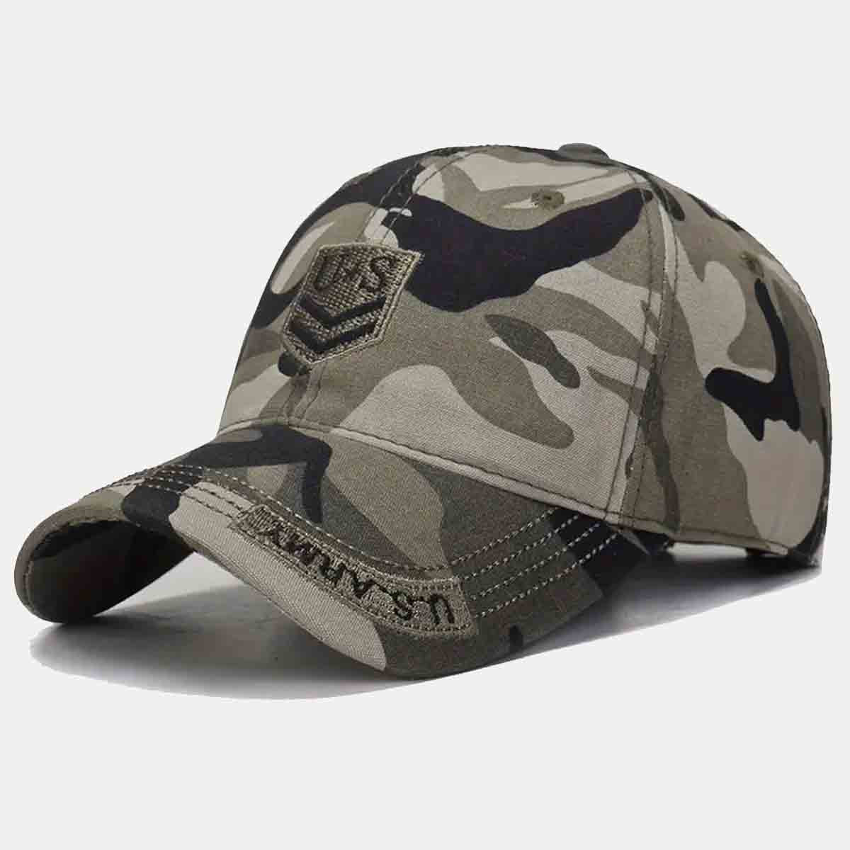 Army Camouflage Baseball Cap Patriot Gearl USA