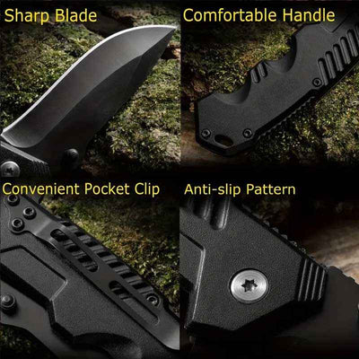 High Hardness Folding Knife, Multi-functional.