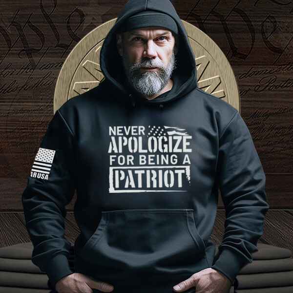 Patriot Apparel Blue Hoodie