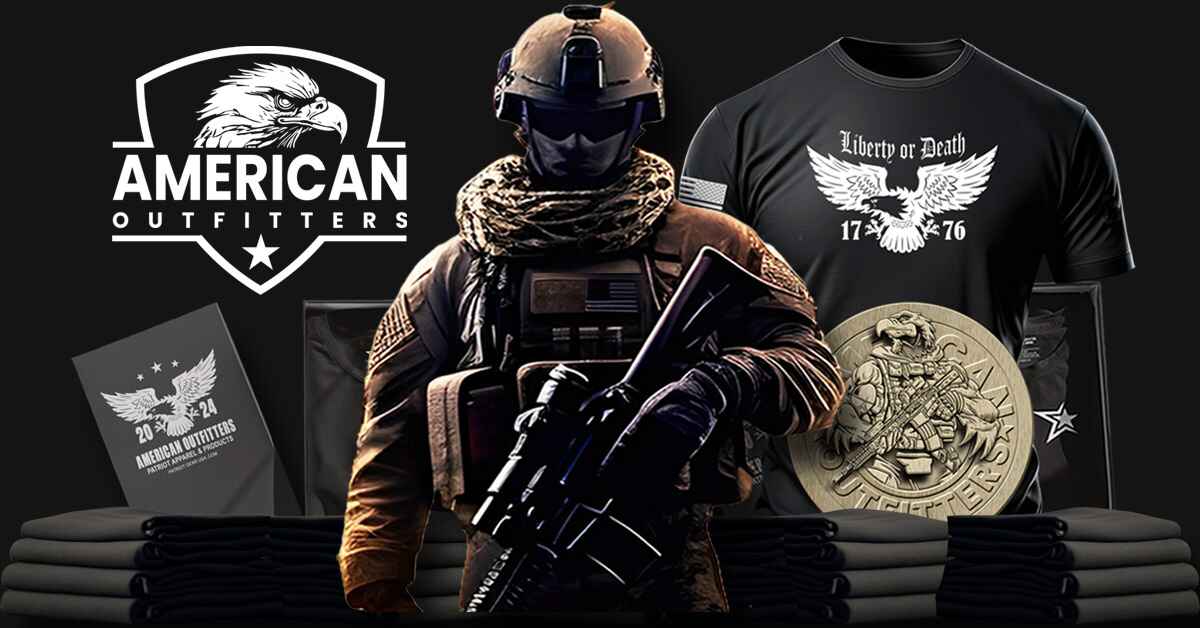 Patriot Gear USA Apparel Store. Shop Patriot Gear and Patriotic Apparel at American Outfitters clothing store. We donate 100% of our revenue above operating costs to community organizations that support faith, family, and country. We are The American Patriot Company.