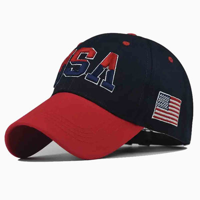 USA Flag Baseball Red Navy Blue Cap Patriot Gear American Outfitters