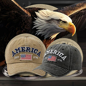 Patriotic hats and baseball caps at Patriot Gear USA, available through American Outfitters.